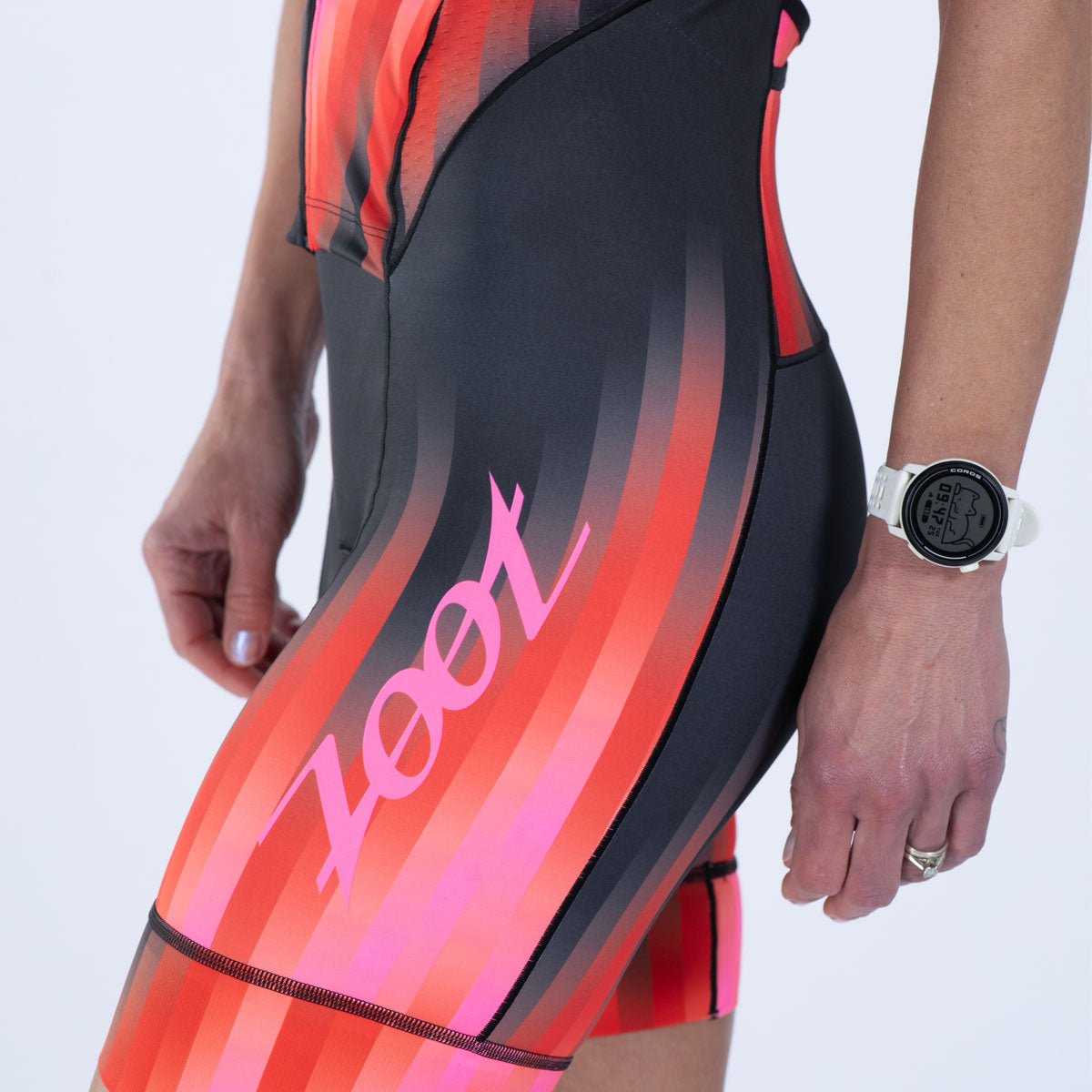 Women's Limited Edition Tri-Sleeve Faux Leather Racesuit - Stylish & Comfortable for Motorcycle Riding, Racing & Cosplay