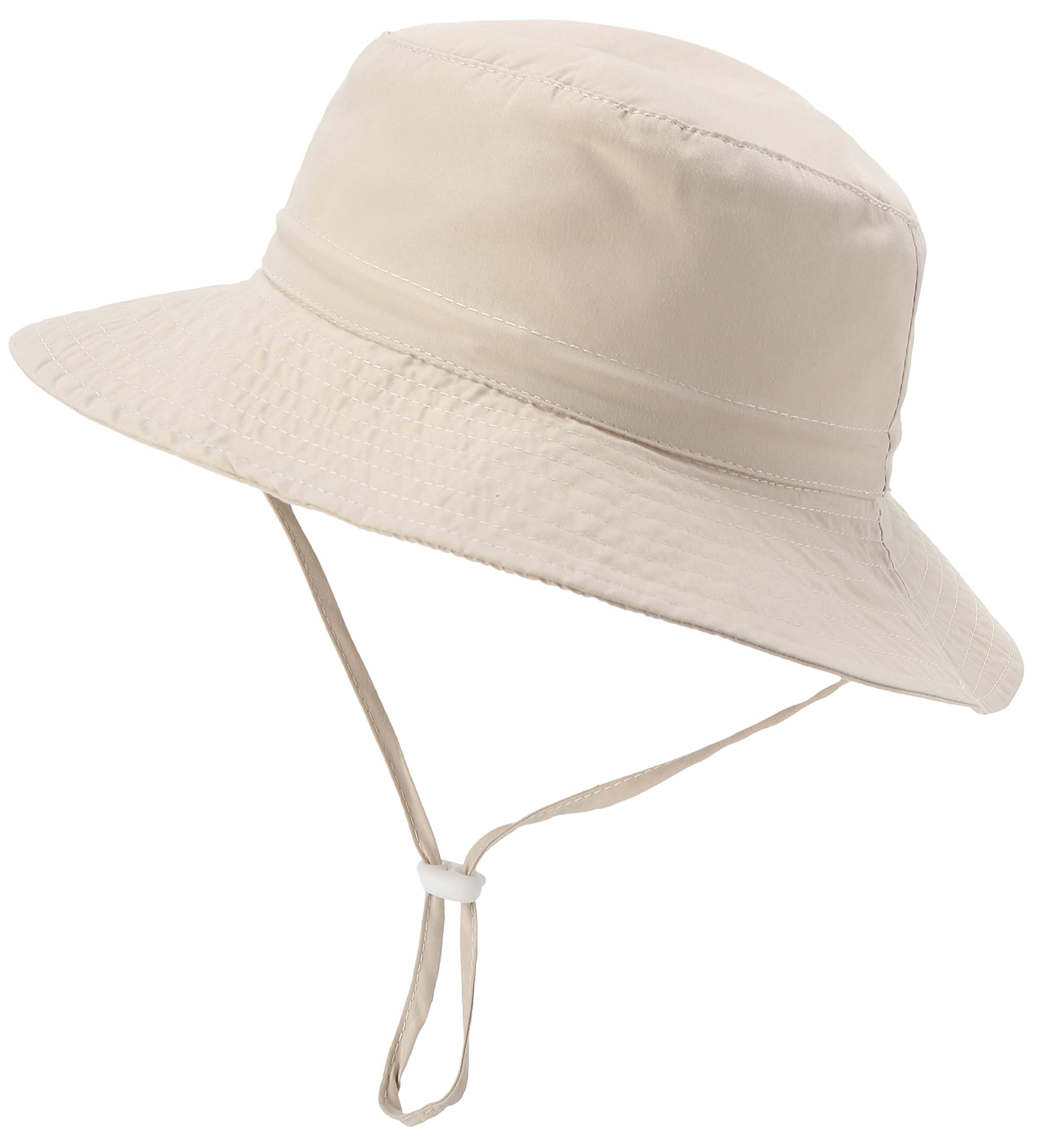 UPF 50+ Baby Sun Hat with Wide Brim - UV Protective Toddler Bucket Hat for Boys & Girls - Summer Beach Hat for Outdoor Play, Swimming, Park & Travel