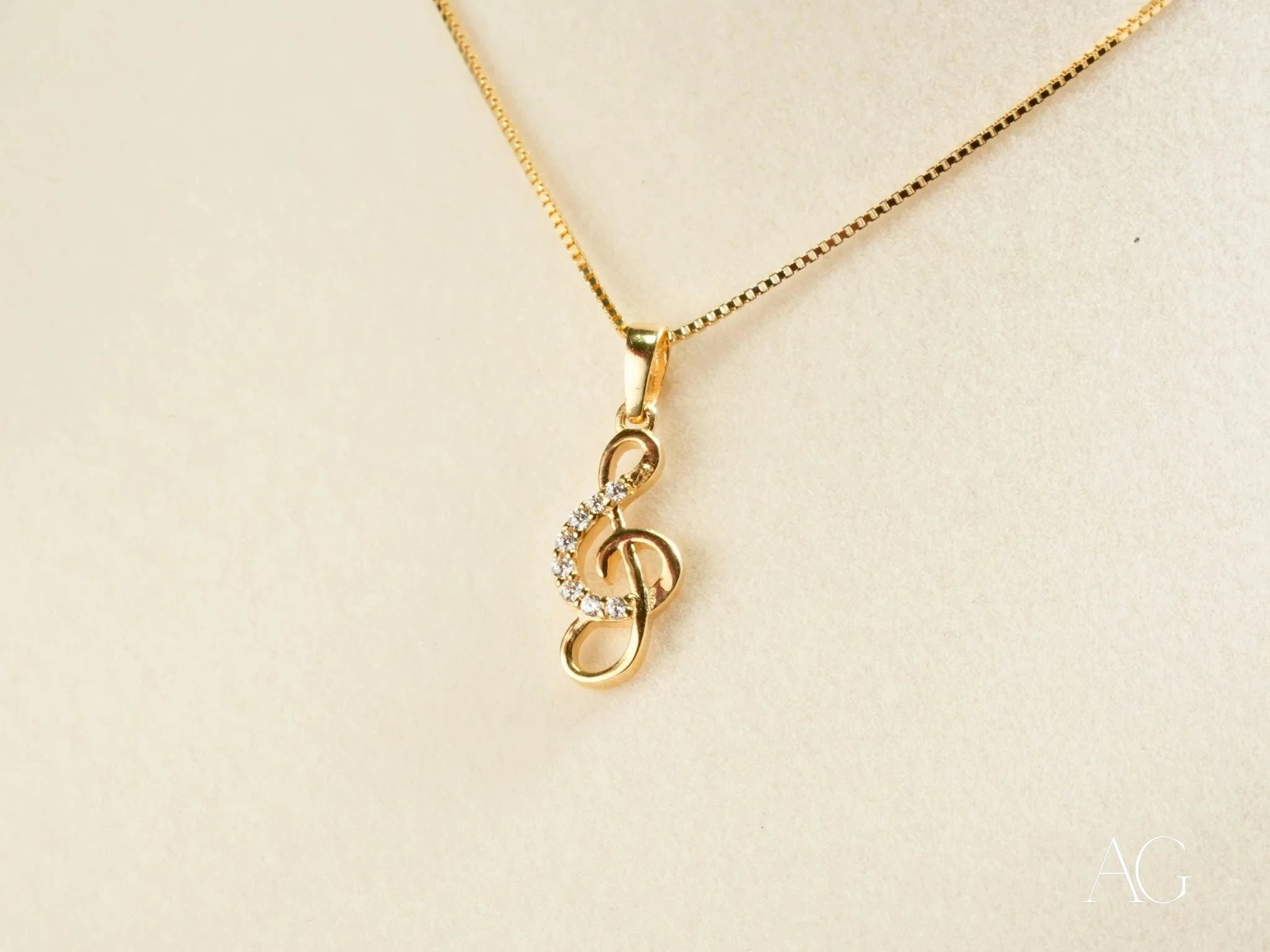 Harmonic Elegance Pendant Necklace - Sterling Silver Minimalist Jewelry for Women | Perfect for Everyday Wear, Date Nights & Special Occasions