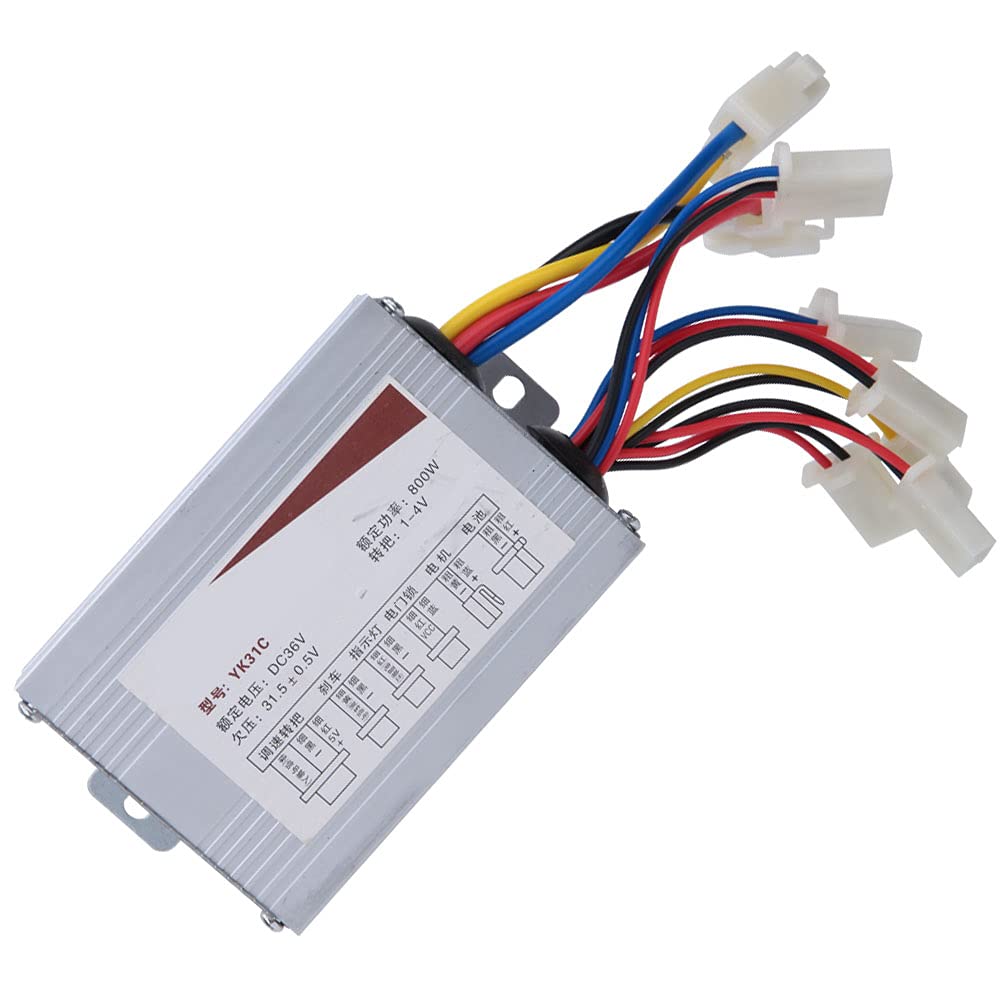 Keenso 36V 800W Brushed DC Motor Speed Controller for Electric Scooters, Bikes & Tricycles - Perfect for DIY E-Vehicle Upgrades and Commuting Solutions