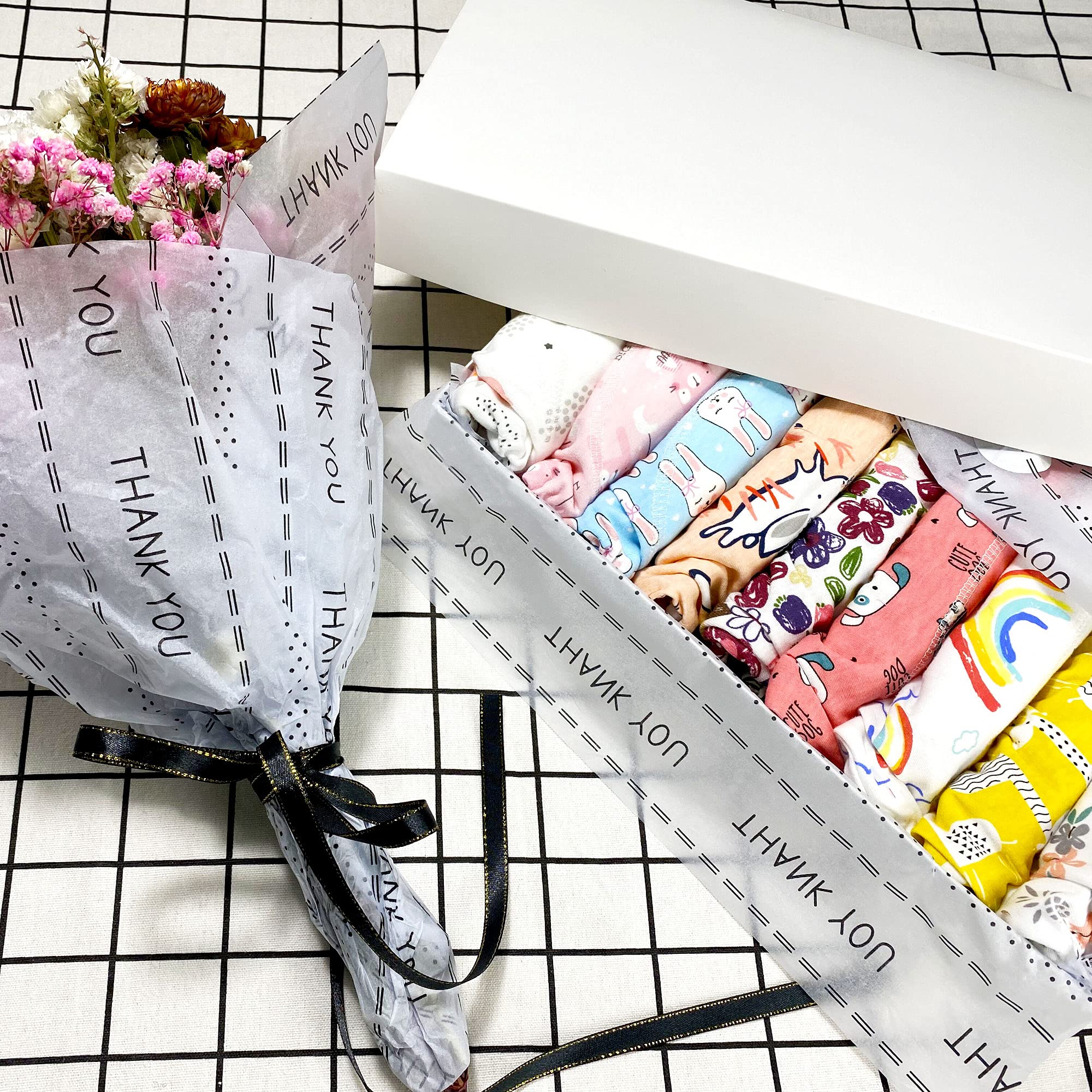 MR FIVE 30 Sheets Bulk Thank You Tissue Paper - 20