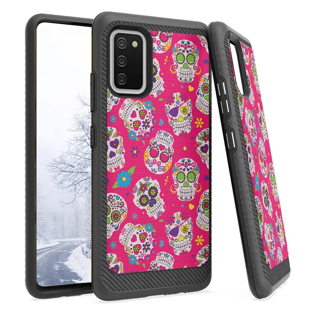 Heavy Duty Galaxy A02s Phone Case - Carbon Edge Hybrid Cover for Men & Women | Durable Protection for Daily Use