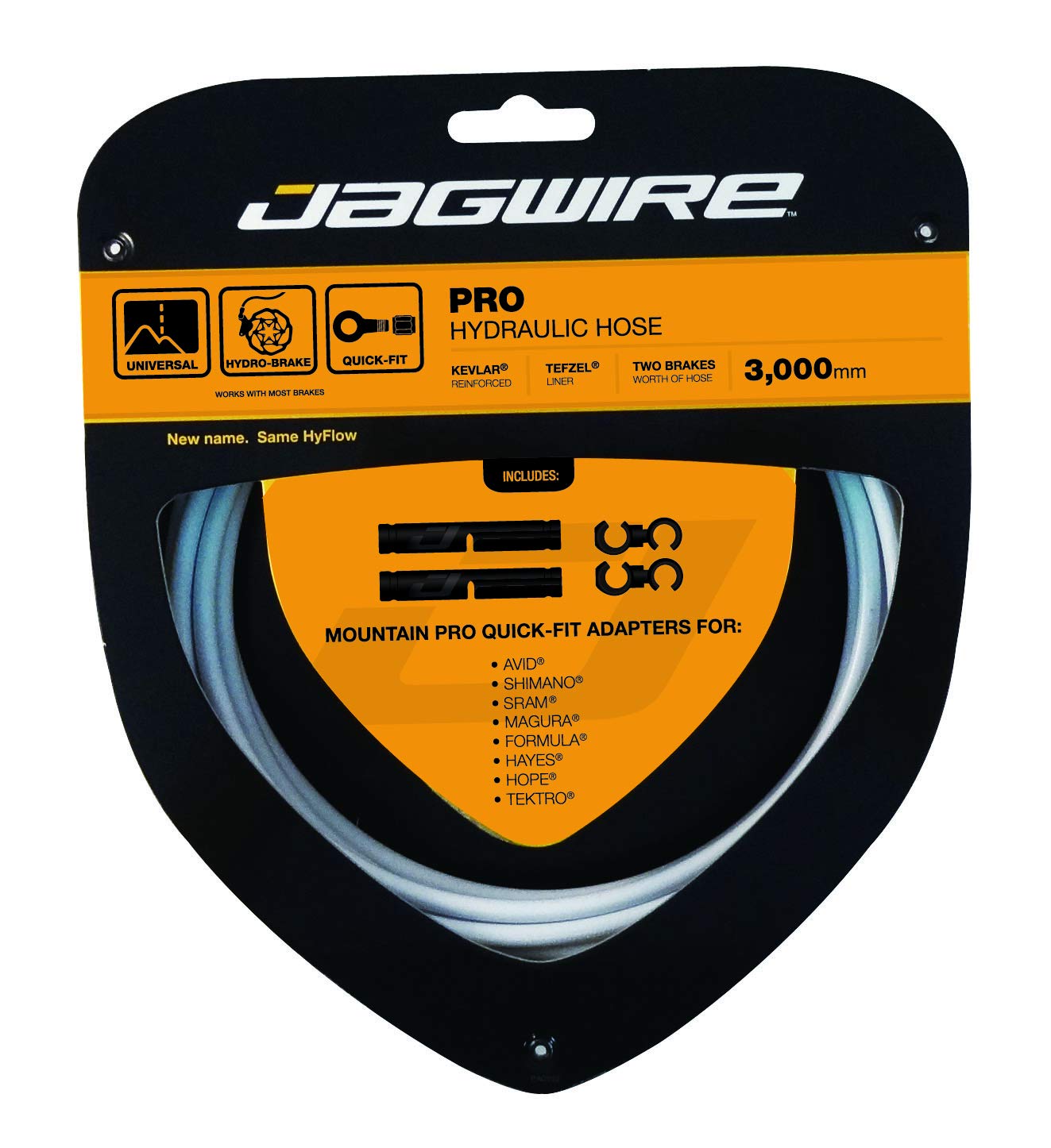 Jagwire Mountain Pro Hydraulic Disc Brake Hose Kit - High Performance Brake Lines for MTB, Enduro & Downhill Bikes | Perfect for Trail Riding & Mountain Biking Adventures