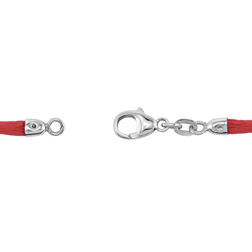 Jewels By Lux 2.25mm Red Silk Cord for Necklace Making, Bracelet Crafting & DIY Jewelry Projects - Premium Beading Thread for Handmade Accessories