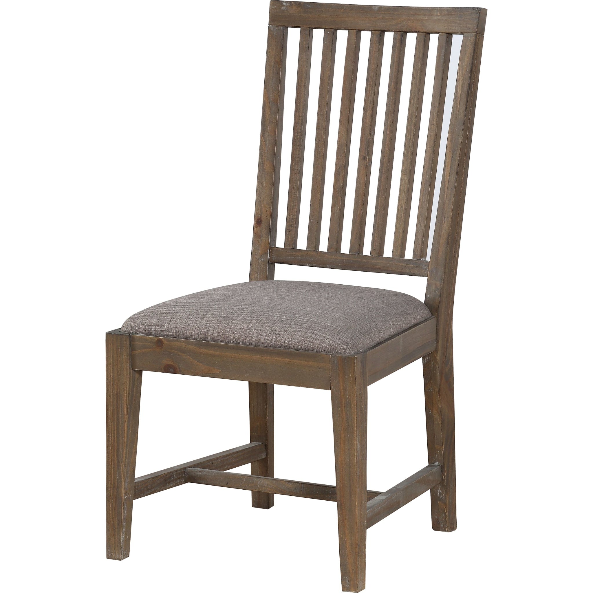 Flint Oak Solid Wood Upholstered Dining Chair - Comfortable & Durable for Kitchen, Dining Room, or Office - Perfect for Autumn Decor