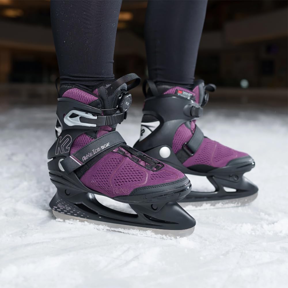 K2 Alexis Ice Boa Women's Figure Skates - Comfortable & Supportive for Recreational & Competitive Skating - Perfect for Ice Rinks, Practice Sessions & Performances