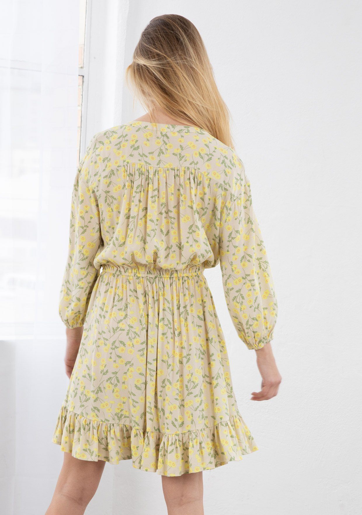 Catching Fireflies Mini Dress - Women's Floral Summer Dress for Outdoor Parties & Date Nights