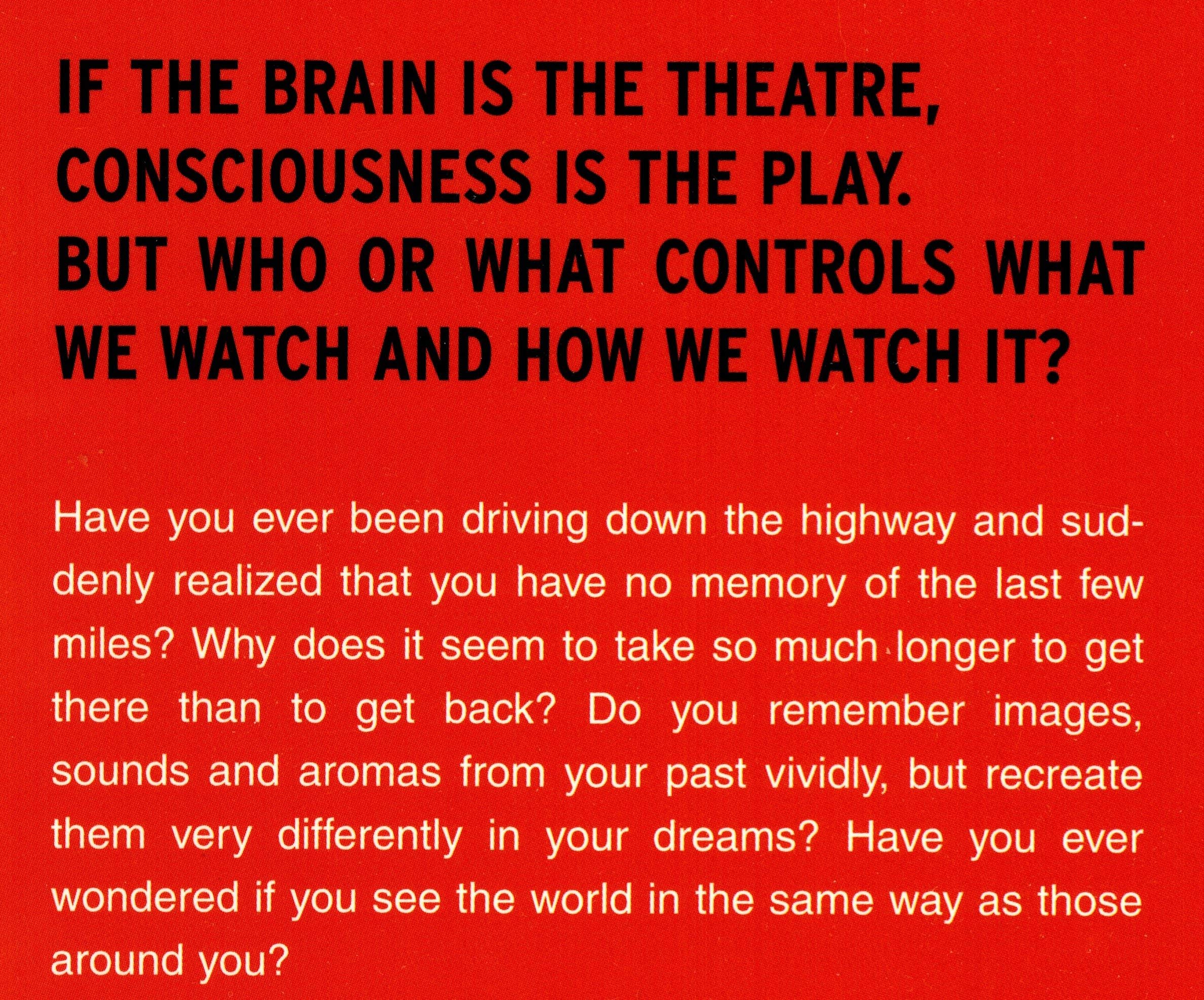 Theatre of the Mind: Exploring Consciousness - Psychology Book for Self-Discovery & Mental Wellness (Perfect for Meditation, Therapy & Personal Growth)