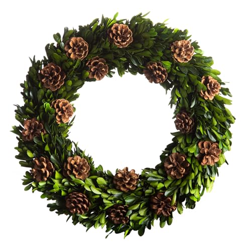 Green-20 Inch Boxwood Wreath