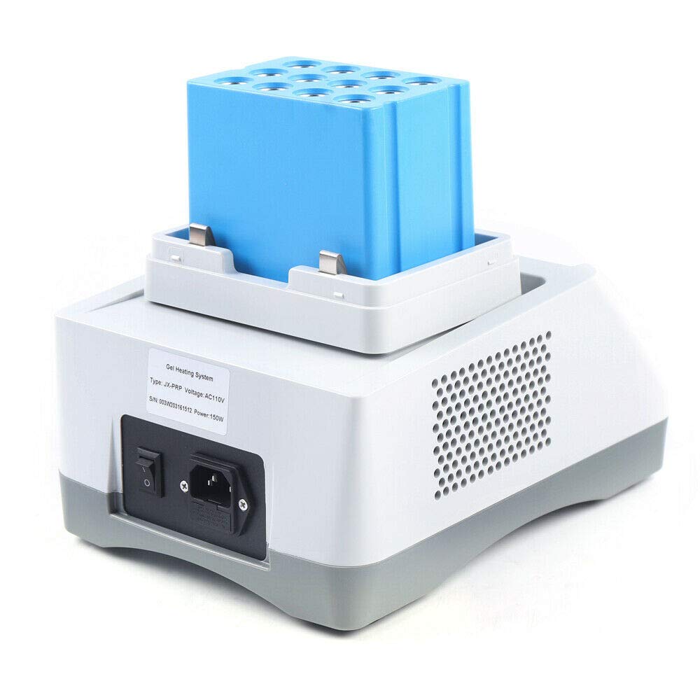 Portable PRP PPP Gel Maker Heater - 5ml x 12 Gel Heating Machine with Digital Display & High-Precision Temperature Control for Plasma Bio-Filler | Perfect for Beauty Clinics, Home Use & Professional Skin Treatments
