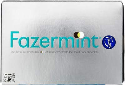 Fazer Fazermint Original Chocolate - 12 Boxes of 150g Each - Premium Finnish Mint Chocolate for Gifts, Parties & Dessert Toppings