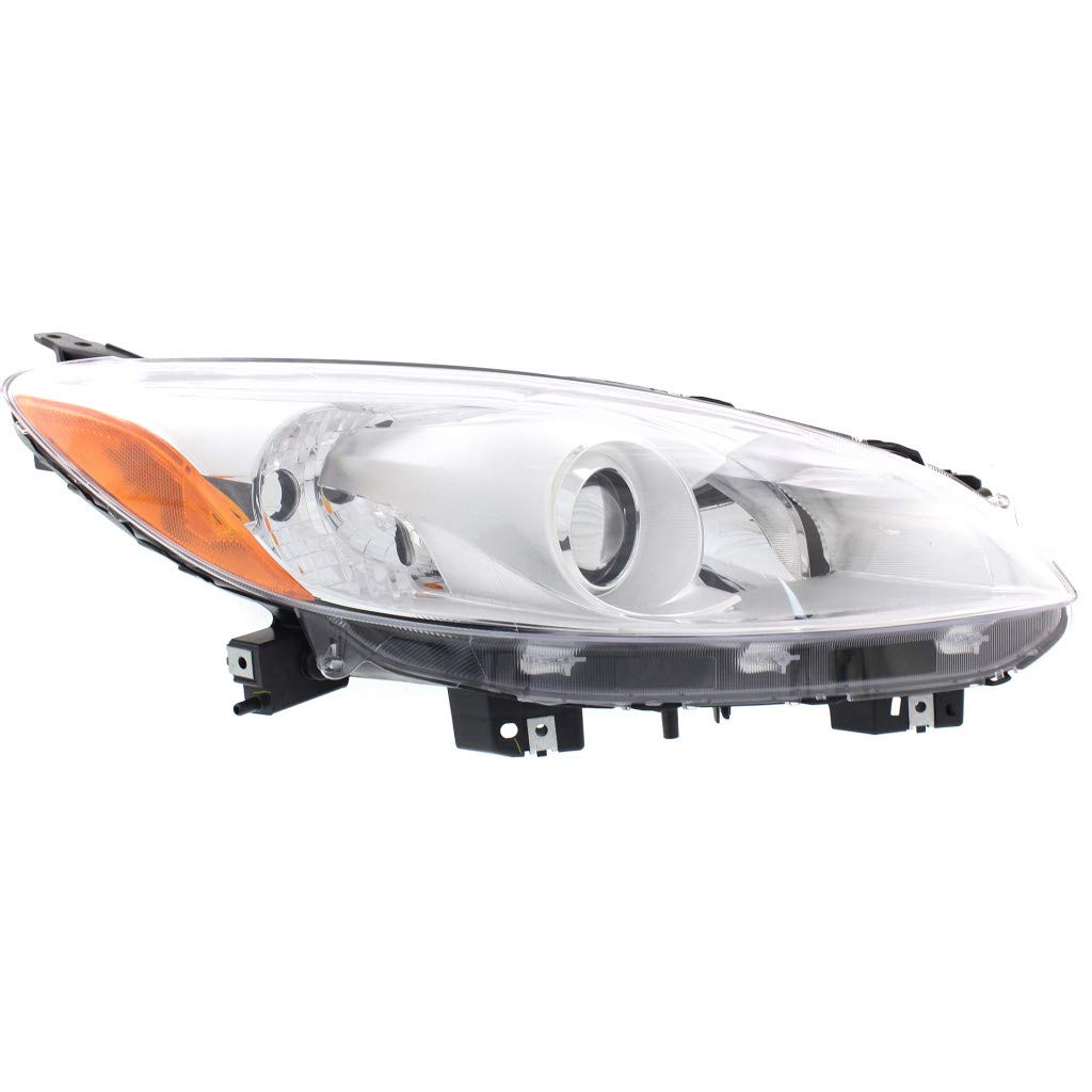 Mazda 5 Headlight Assembly Passenger Side 2012-2017 | CAPA MA2519139 | CG36510K0E | Replacement for Dim/Broken Lights | Perfect for Night Driving & Foggy Conditions