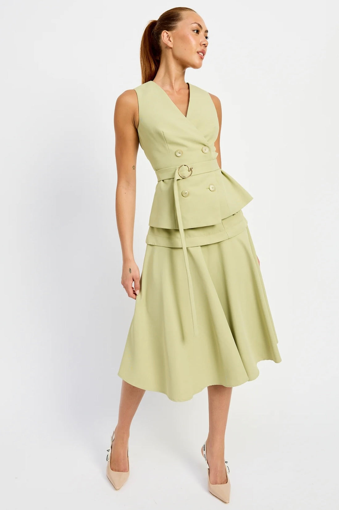 Ryleigh Belted Vest for Women - Stylish Layering Piece for Fall & Winter Outfits | Perfect for Office, Casual & Outdoor Wear