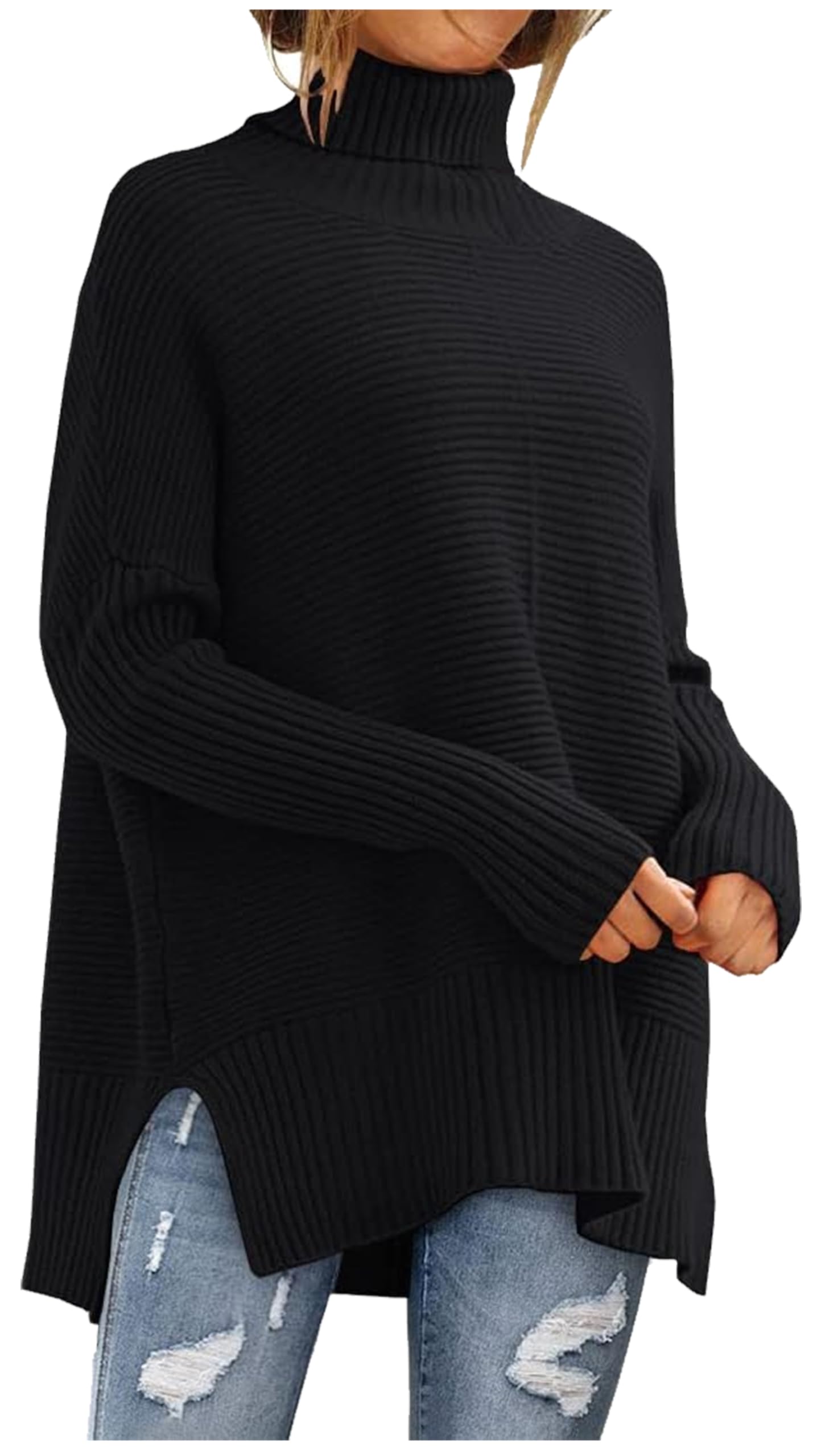 Trendy Women's Long Sleeve Crew Neck Sweater - Soft Knitted Pullover for Fall & Winter | Cozy Casual Wear for Office, Dating & Everyday Outfits