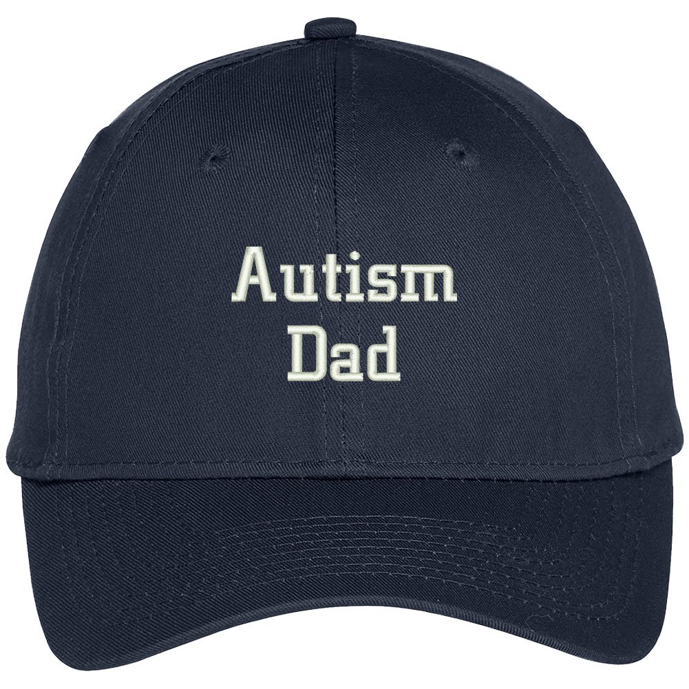 Autism Awareness Dad Baseball Cap - Embroidered Trendy Adjustable Hat for Men - Perfect for Supportive Parents, Fundraisers & Everyday Wear