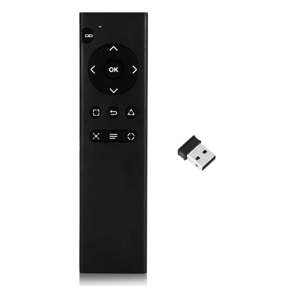 2.4GHz Wireless Multimedia Remote Control for PS4 - Universal Media Controller with Long Range, Easy Setup | Perfect for Gaming, Streaming & Home Theater Use