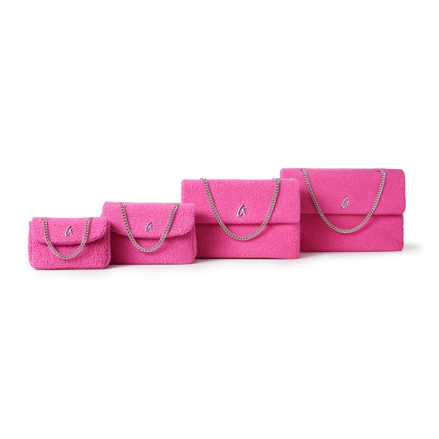 Medium Teddy Flap Bag in Hot Pink - Cute & Stylish Crossbody Purse for Women, Girls | Perfect for Casual Outings, Shopping, Dates & Everyday Use