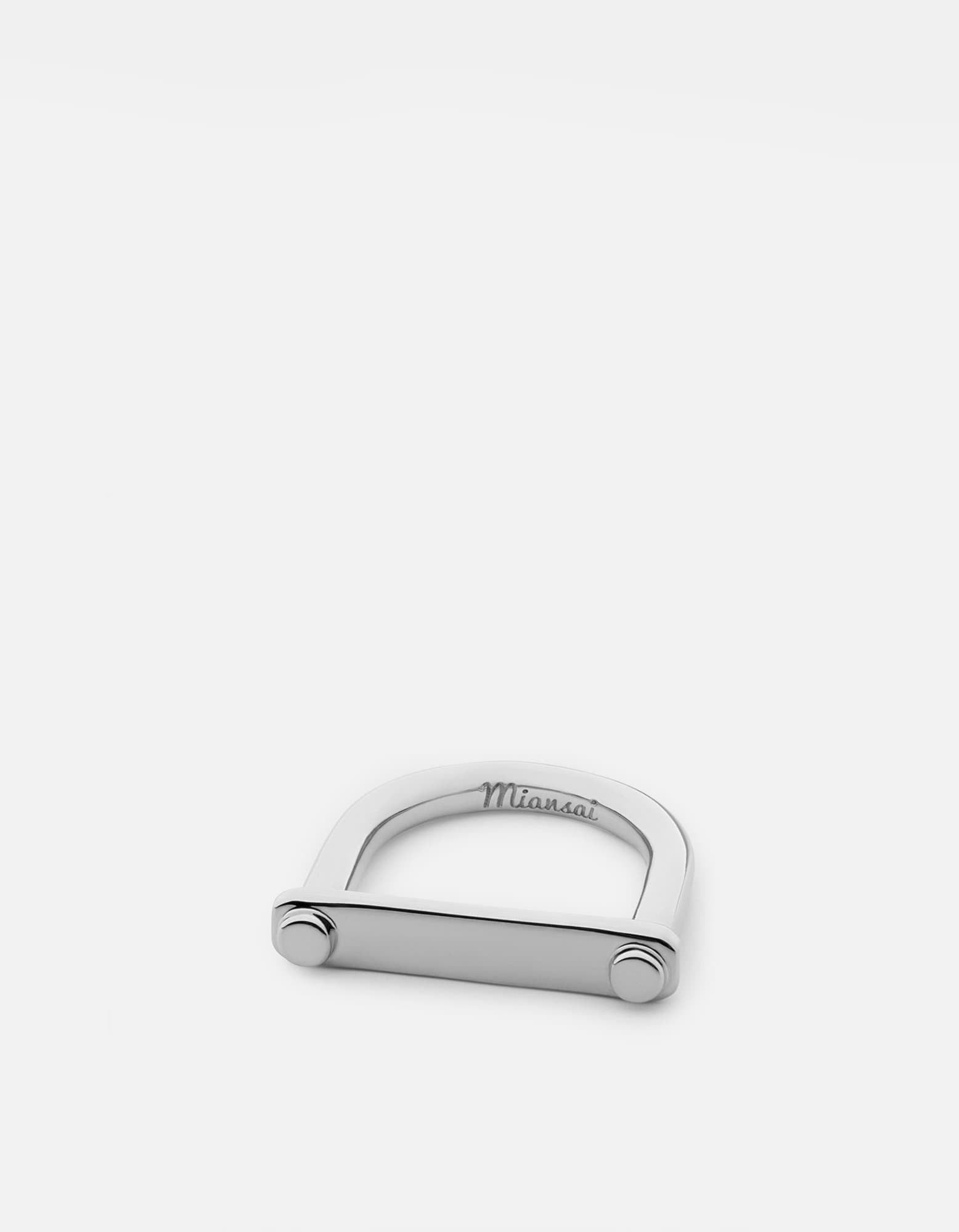 Sterling Silver Tension Ring for Women - Elegant Adjustable Wedding Band, Engagement Ring & Promise Ring - Perfect for Everyday Wear & Special Occasions