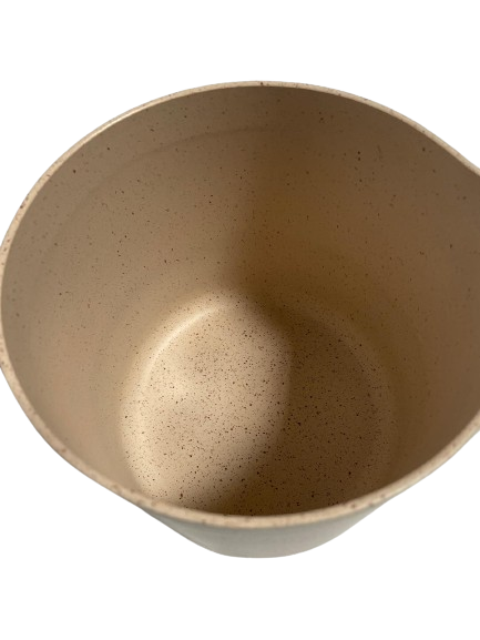 Premium Terracotta Milk Warmer Cup - 6 oz Cream Ceramic Heating Mug for Coffee, Tea & Hot Chocolate | Perfect for Home, Office & Gifts