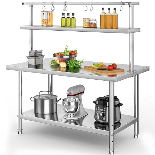 2 Tiers W/Designed Overshleves