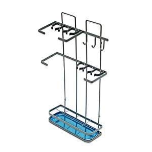 ZKS-KS Creative Shoe Rack & Umbrella Stand with Drain Tray - Space-Saving Home Organizer for Entryway, Hallway, and Mudroom (592 x 150 x 320mm) - Perfect for Wet Umbrellas and Shoe Storage