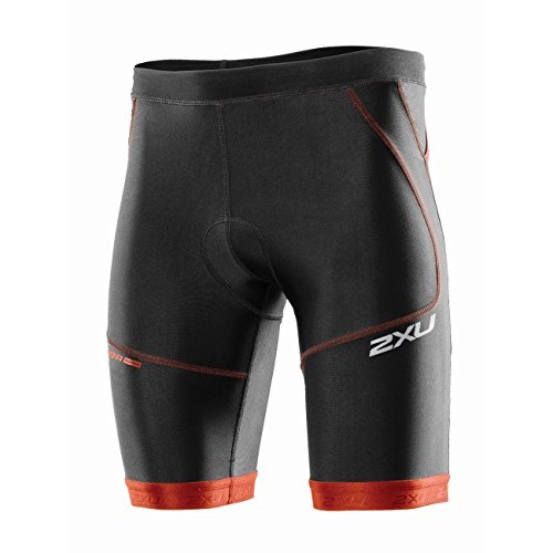 2XU Men's Perform Tri Shorts - High-Performance Triathlon & Cycling Shorts for Men - Quick-Dry, Compression Fit - Ideal for Running, Swimming & Biking