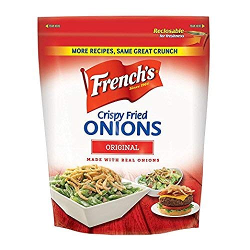 French's Original Crispy French Fried Onions - 3 Pack (26.5 oz Each) - Perfect for Green Bean Casserole, Salads & Burgers
