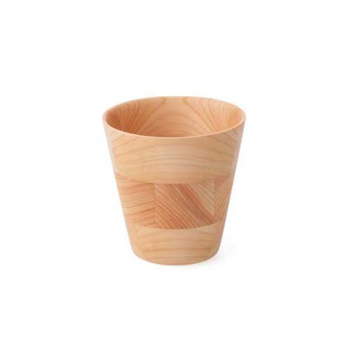 Premium Hikiyose Wooden Tumbler - Handcrafted Japanese Style Insulated Cup for Hot & Cold Drinks - Perfect for Tea, Coffee, Camping, and Office Use