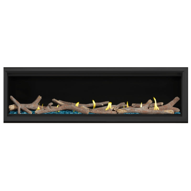 Napoleon Vector 62 Linear Direct Vent Gas Fireplace - LV62N | Modern Indoor Heating Solution for Living Rooms & Bedrooms | Energy Efficient & Stylish Home Decor