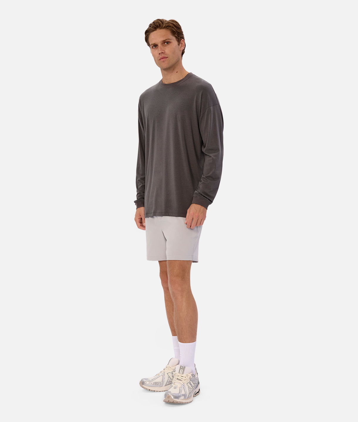 The Freeman Long Sleeve T-Shirt for Men - Soft Cotton Onyx Black Tee | Comfortable Casual Wear for Everyday, Workout & Outdoor Activities