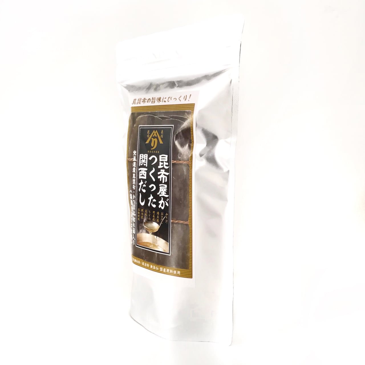 Organic Izuri Additive-Free Kombu Dashi Soup Stock - Kansai Style 8g x 10 Packets | Japanese Seaweed Broth for Ramen, Udon & Miso Soup | Vegan & Gluten-Free Cooking Essential