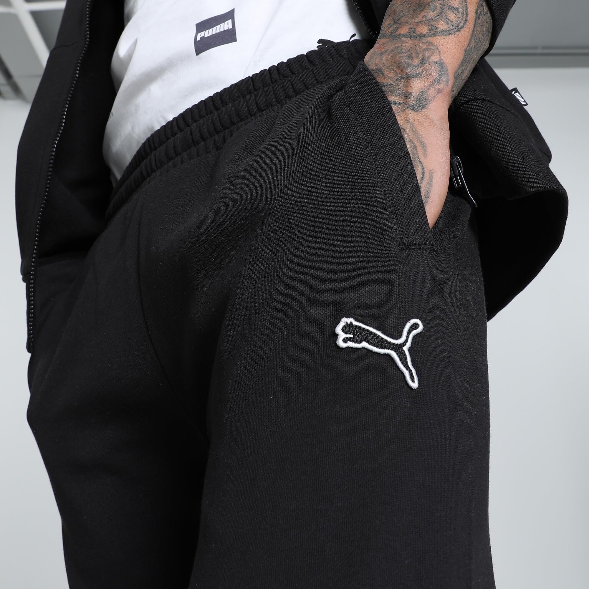 Puma Men's Better Essentials Sweatpants - Comfortable Knit Jogger Pants for Casual Wear, Gym & Lounge | Elastic Waistband & Soft Fabric