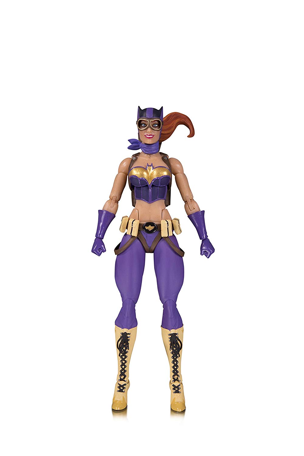 DC Comics Designer Series Bombshells Batgirl Action Figure by Ant Lucia - Collectible Statue for Superhero Fans, Display & Home Decor