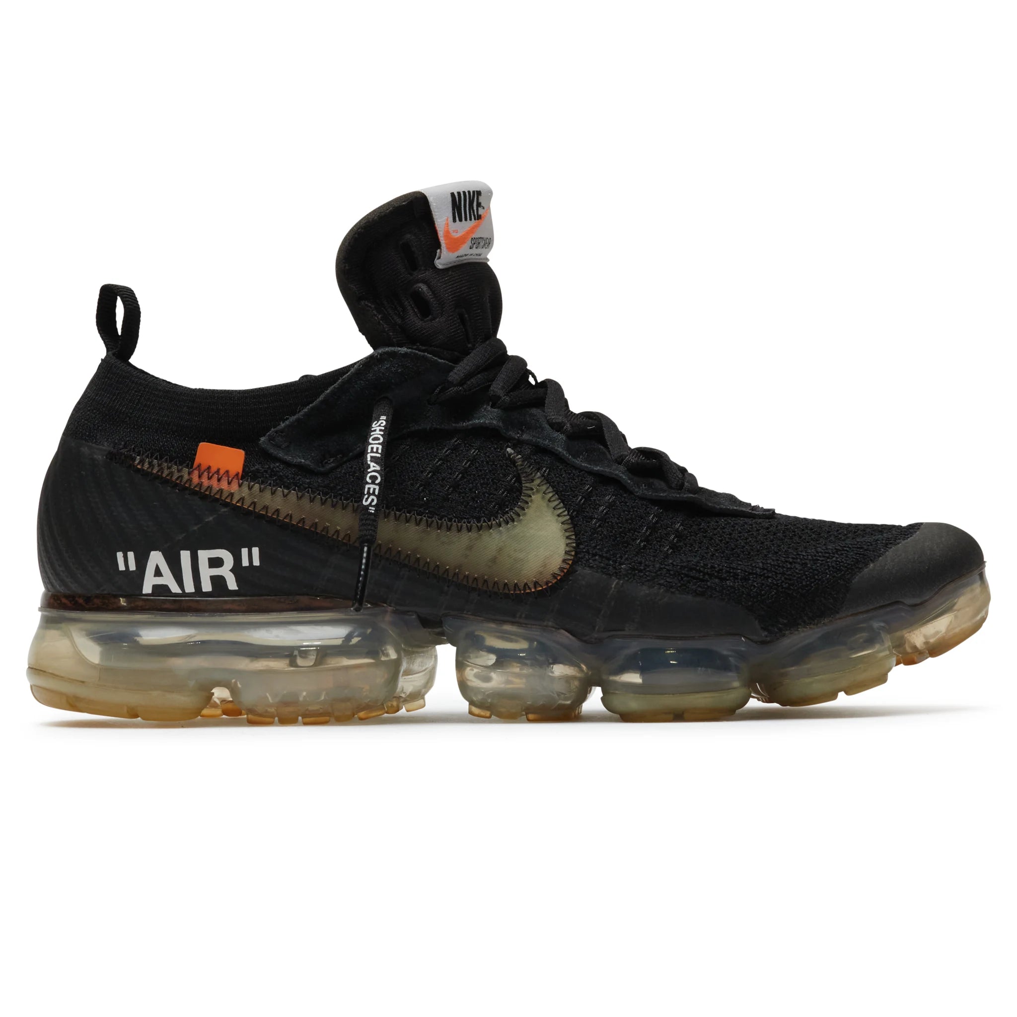 Authentic Pre-Owned Nike x Off-White Black Vapormax 2.0 Sneakers - Limited Edition Streetwear for Men & Women | Perfect for Urban Fashion & Sneaker Collectors