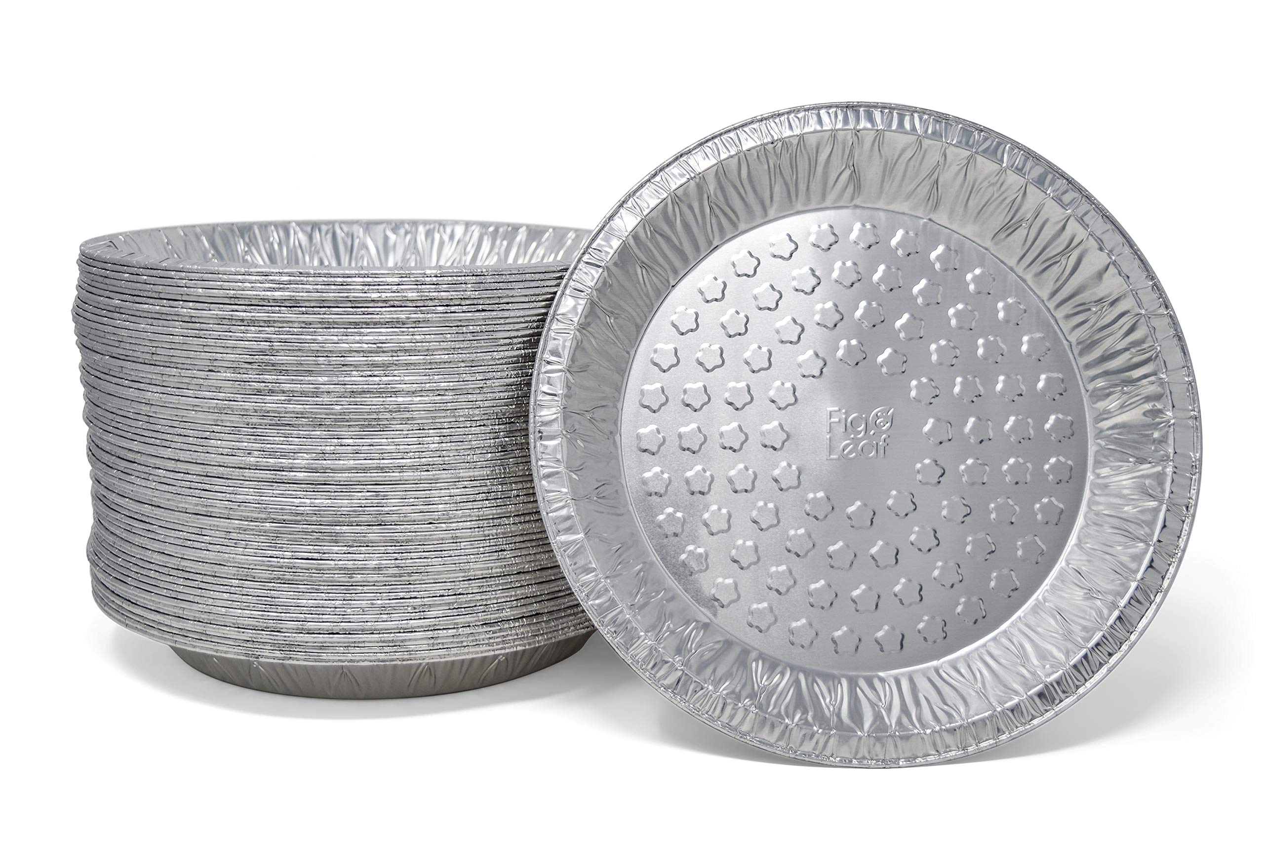 360-Pack Premium 9-Inch Disposable Aluminum Foil Pie Pans - Heavy Duty Tart & Quiche Baking Pans for Professional & Home Bakers - Perfect for Thanksgiving, Christmas & Party Desserts