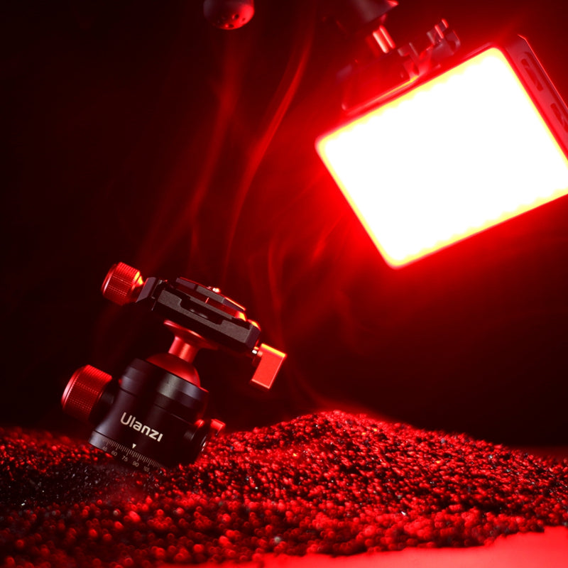 Ulanzi VIJIM VL196 RGB LED Video Light with Adjustable Stand 2206 - Professional Photography Lighting for YouTube, TikTok & Live Streaming