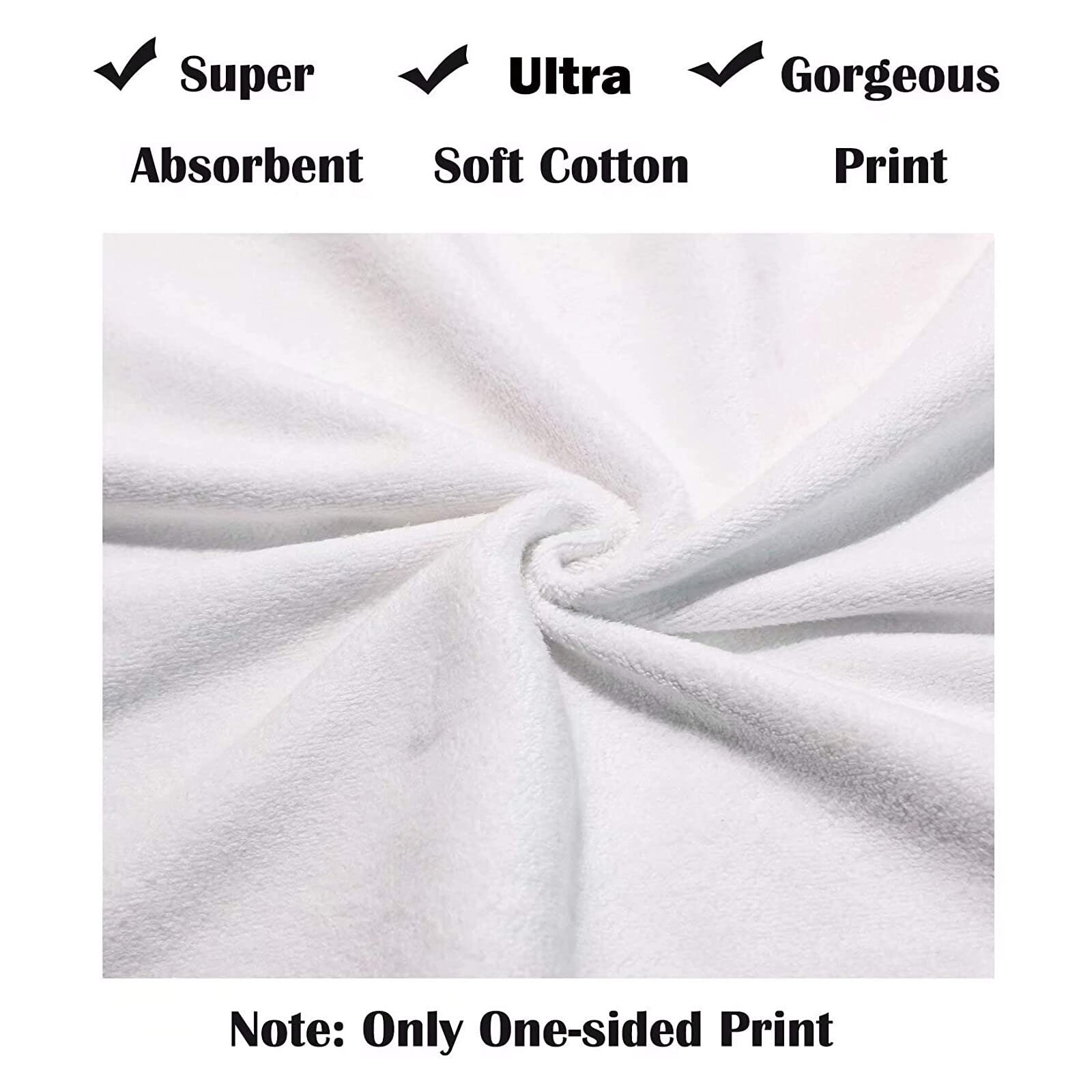 Custom Personalized Pink Dog Paw Print Beach Towels with Name - Super Absorbent 30x60 Inch Bath Towel for Adults & Kids - Perfect for Beach, Pool, Spa, and Birthday Gifts