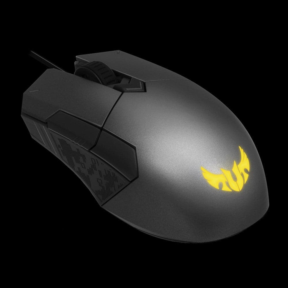 ASUS TUF Gaming M5 RGB Wired Gaming Mouse with 6200 DPI, Ergonomic Design, Durable Switches (2-Year Warranty) - Perfect for FPS, MOBA & PC Gaming