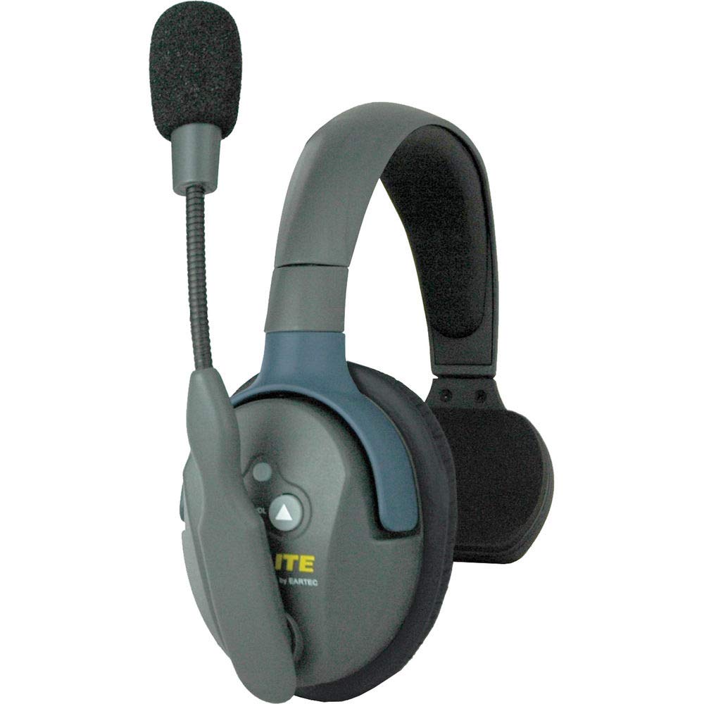 Eartec UL2S Ultralite 2-Person Wireless Headset System with Noise Cancelling - Includes 6Ave Headphone & Microphone Cleaning Kit - Perfect for Call Centers, Security Teams, and Outdoor Communication