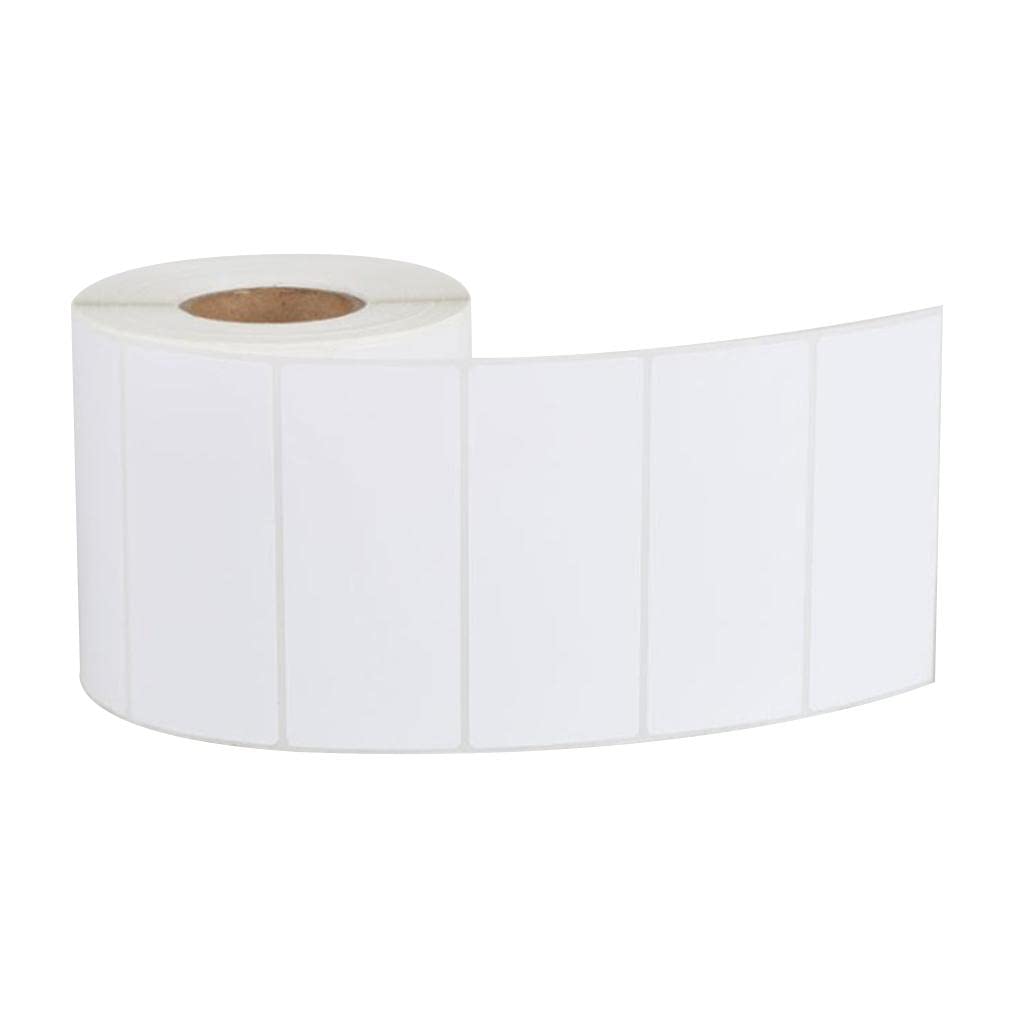1000 Pcs Blank White Self-Adhesive Printer Paper Labels - 80x50mm (3.15x2 in) Sticker Sheets for Shipping, Packaging & Organization | Compatible with Laser & Inkjet Printers