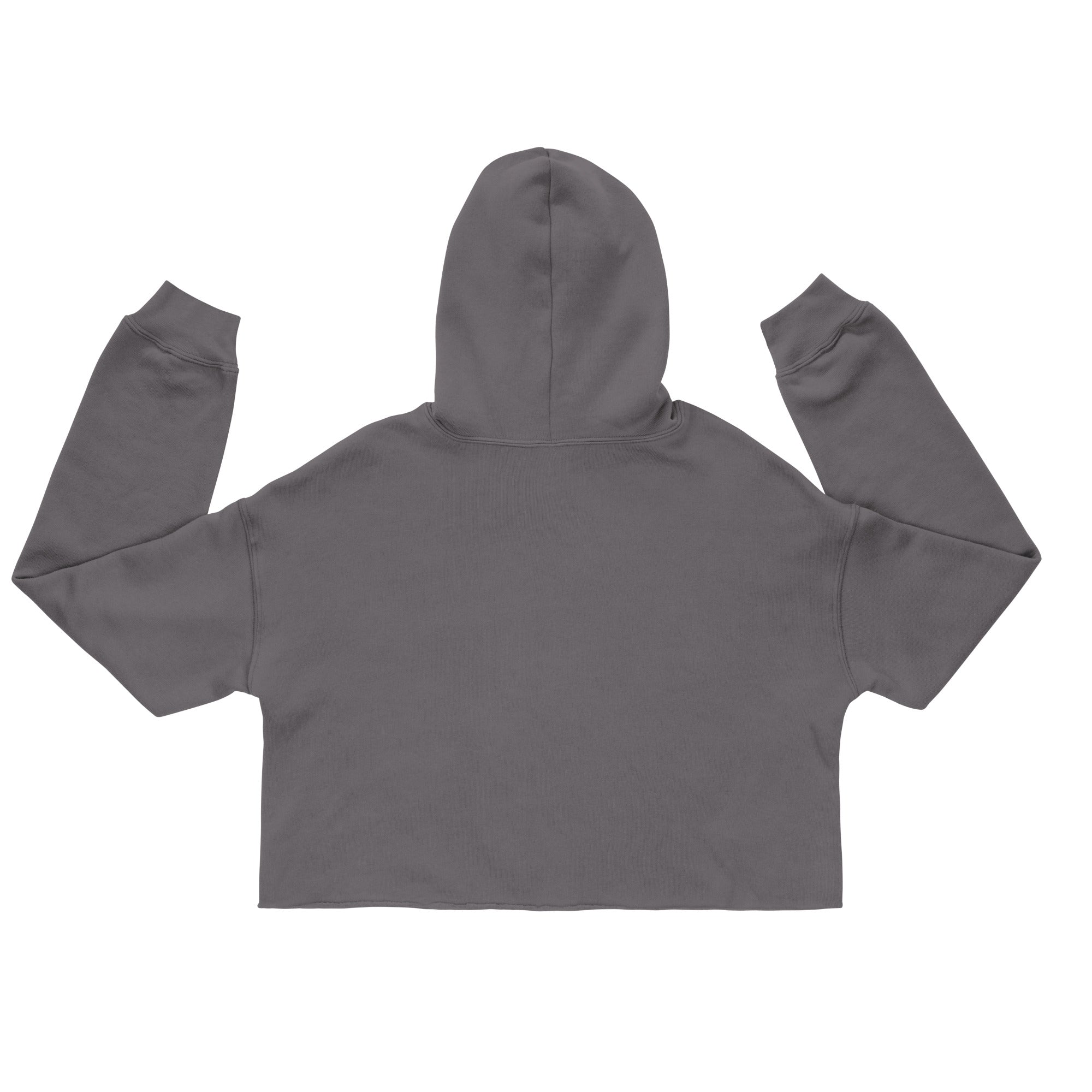 Women's Fashion Crop Hoodie - Soft Cotton Pullover Sweatshirt for Casual Wear, Gym, and Street Style Outfits