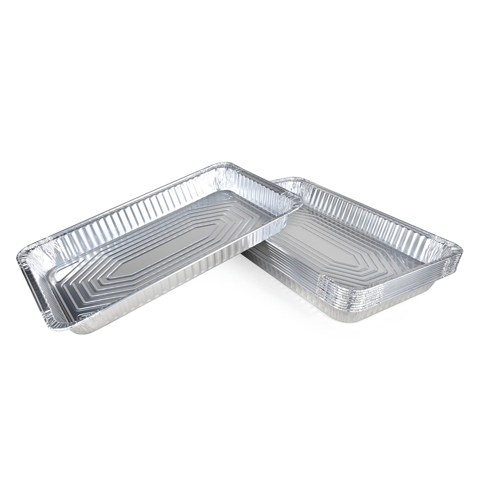 IDL Packaging Full Size Aluminum Steam Table Pans - Medium, 21