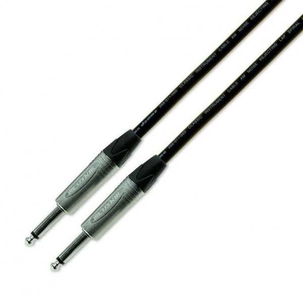 Van Damme Pro Guitar Cable - High-Quality Standard Instrument Cable for Electric Guitar, Bass, and Audio Equipment - Perfect for Live Performances, Studio Recording, and Home Practice
