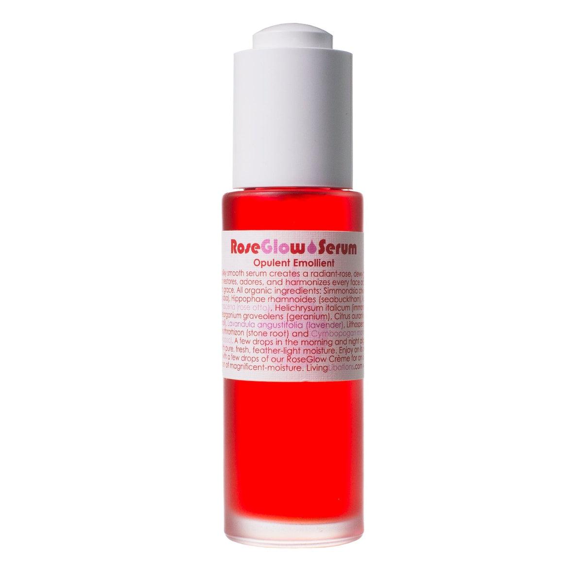 Rose Glow Serum 30ml - Brightening & Hydrating Facial Treatment for Radiant Skin | Day & Night Use