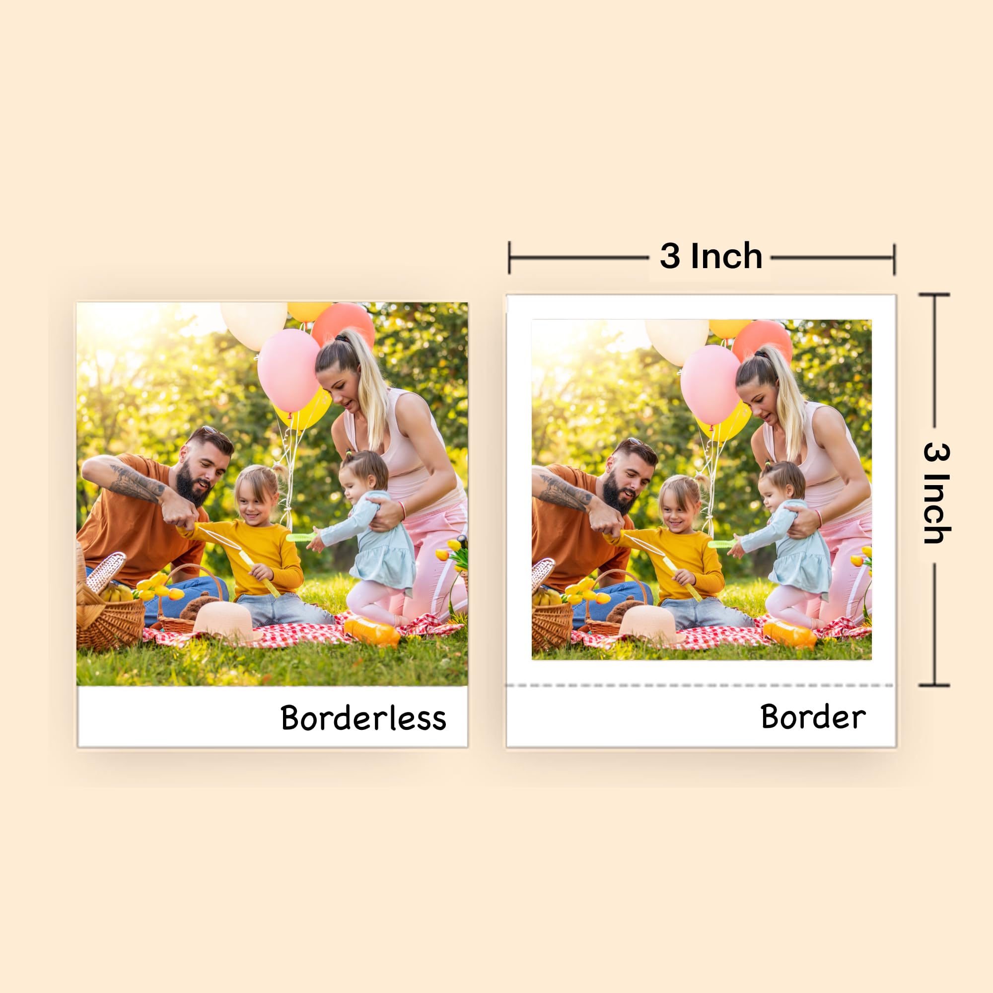 KODAK Mini 3 ERA 4PASS Portable Instant Photo Printer (Black) - Wireless Bluetooth, ZINK Zero Ink Printing Technology - Print 2x3