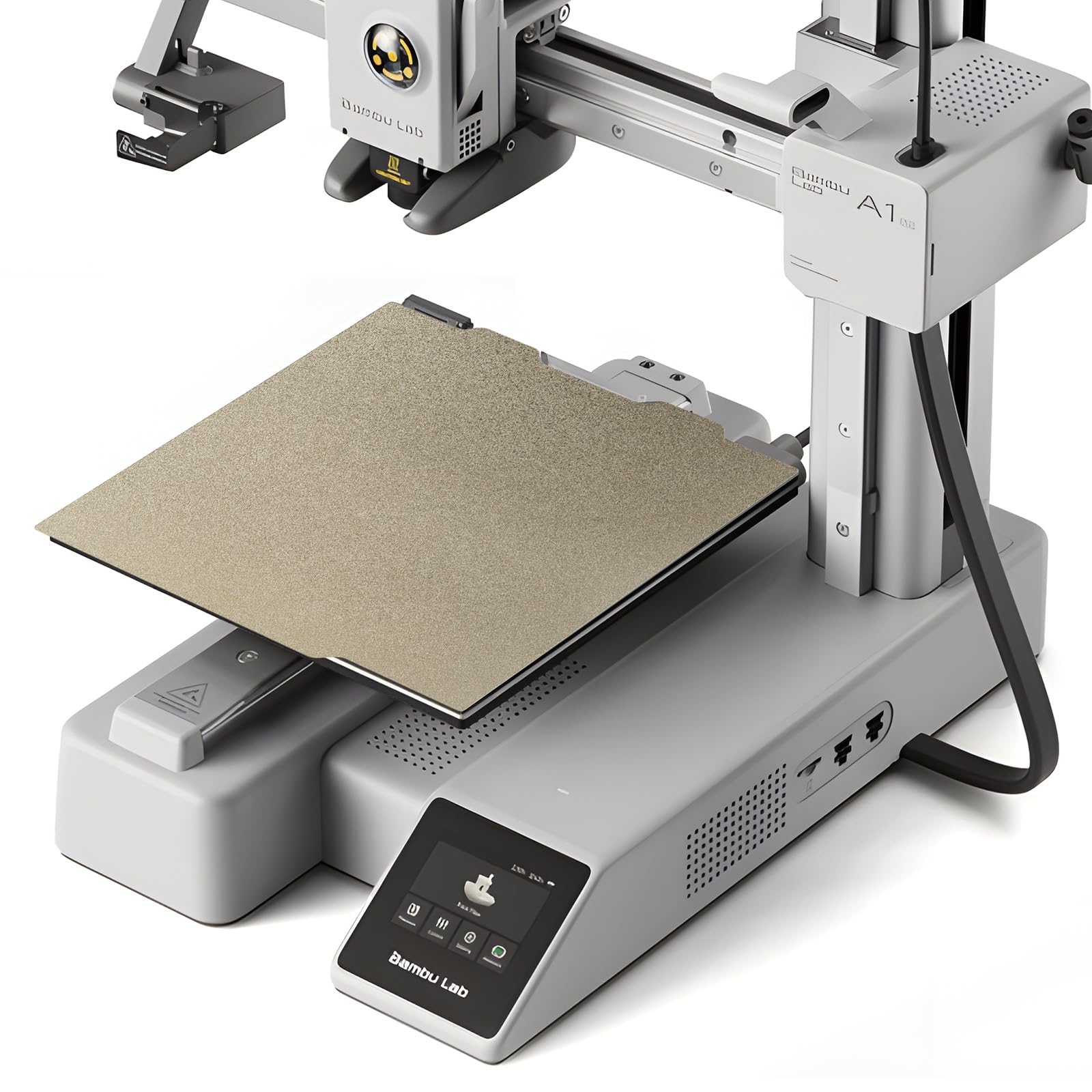 Bambu Lab A1 Mini PEI Sheet - Double Sided Textured 184x184mm (7.24x7.24in) 3D Printer Build Plate | High-Temp Resistance & Easy Print Removal | Perfect for ABS, PLA, PETG Filaments | Compatible with Bambu Lab A1 Mini 3D Printer | Ideal for Home, Office & Maker Space 3D Printing Projects