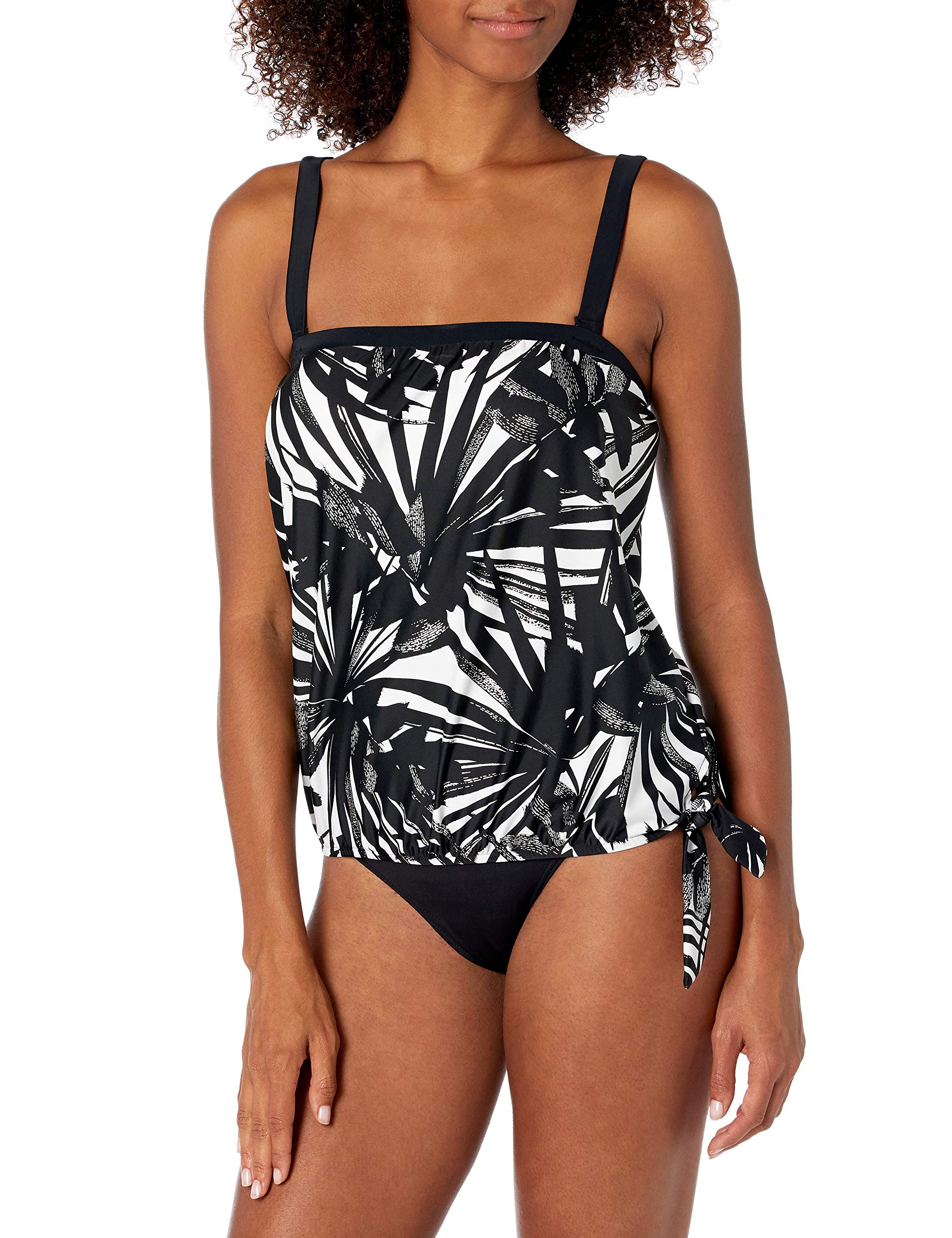 Maxine Of Hollywood Women's Bandeau Tankini Swimsuit Top - Stylish Swimwear for Pool, Beach & Vacation | Comfortable & Supportive Design