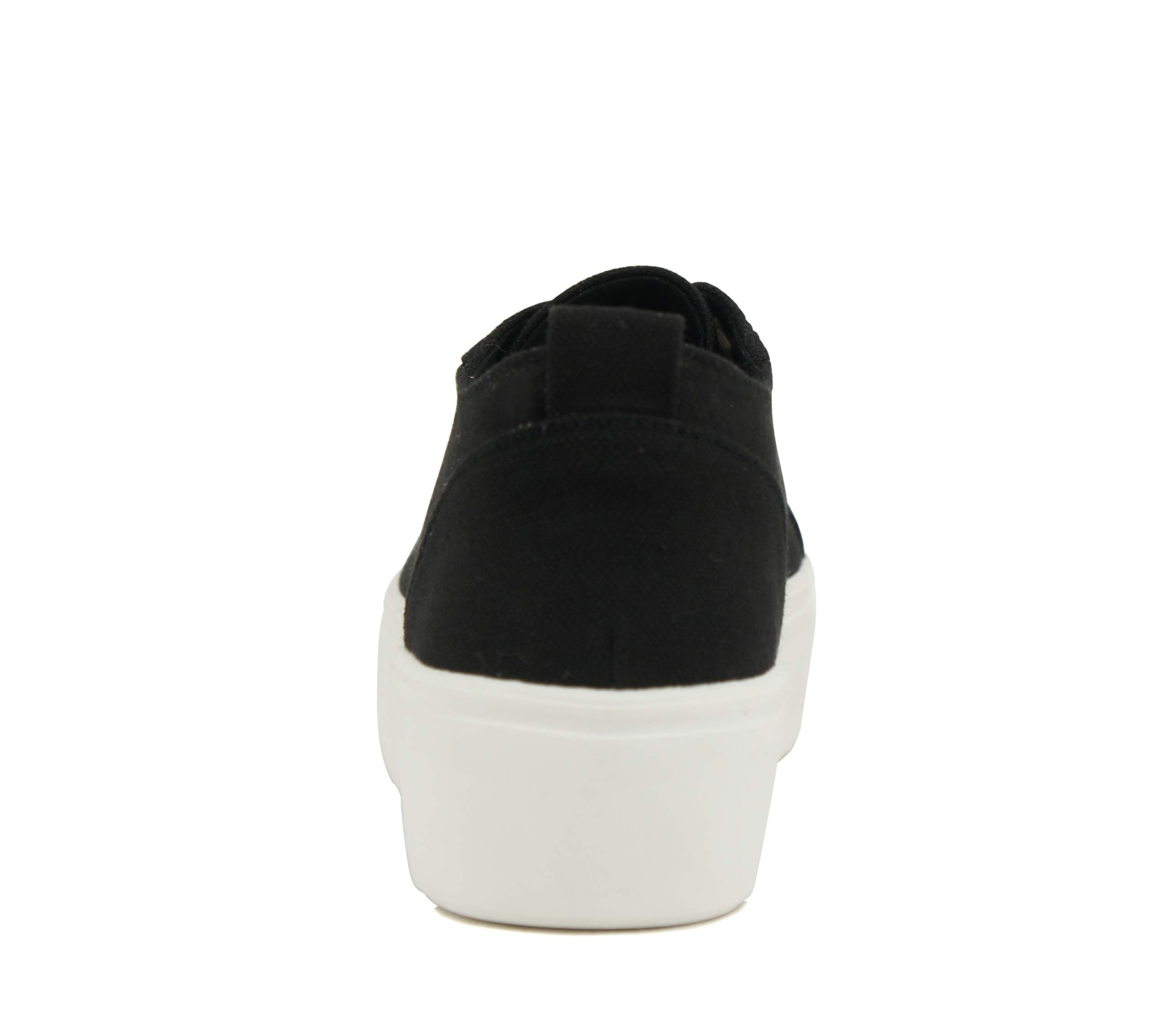 Women's Fashion Sneakers with Double Deck Bottom Sole - Comfortable Padded Sock Liner for Casual Wear & Walking | Trendy Soda Petal Design for Everyday Style