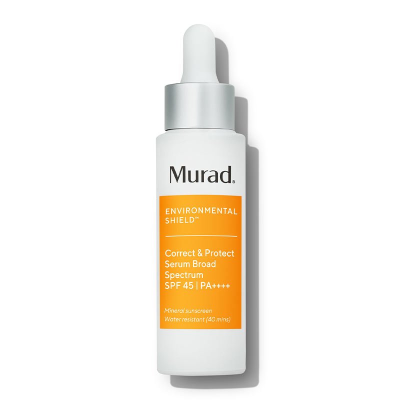 Murad Correct & Protect Serum SPF 45 PA++++ | Anti-Aging Facial Sunscreen with Broad Spectrum Protection | Perfect for Daily Use & Outdoor Activities
