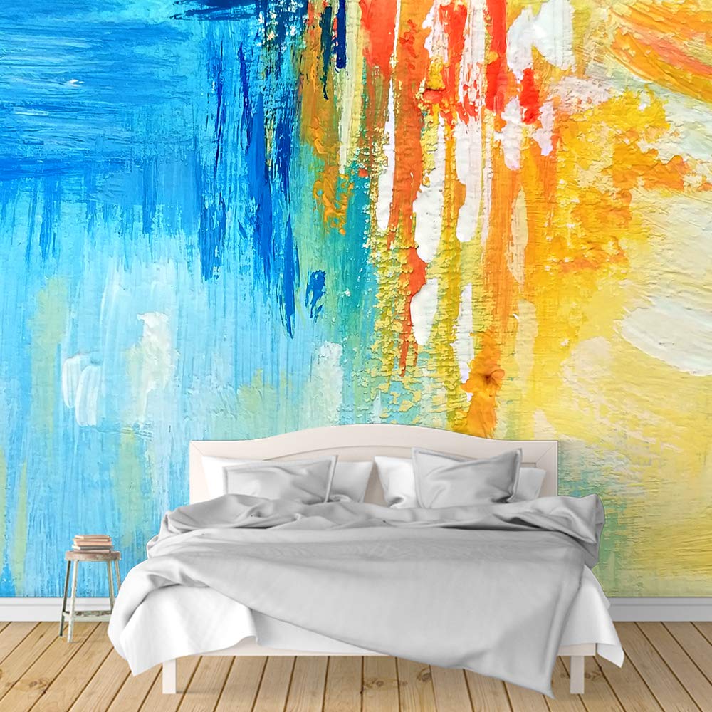 Removable Peel and Stick Wallpaper - 66x96 Inches Large Wall Mural for Bedroom Decor, Picture Collage & Home Stickers | Perfect for Nursery, Living Room & Dorm Room Wall Art